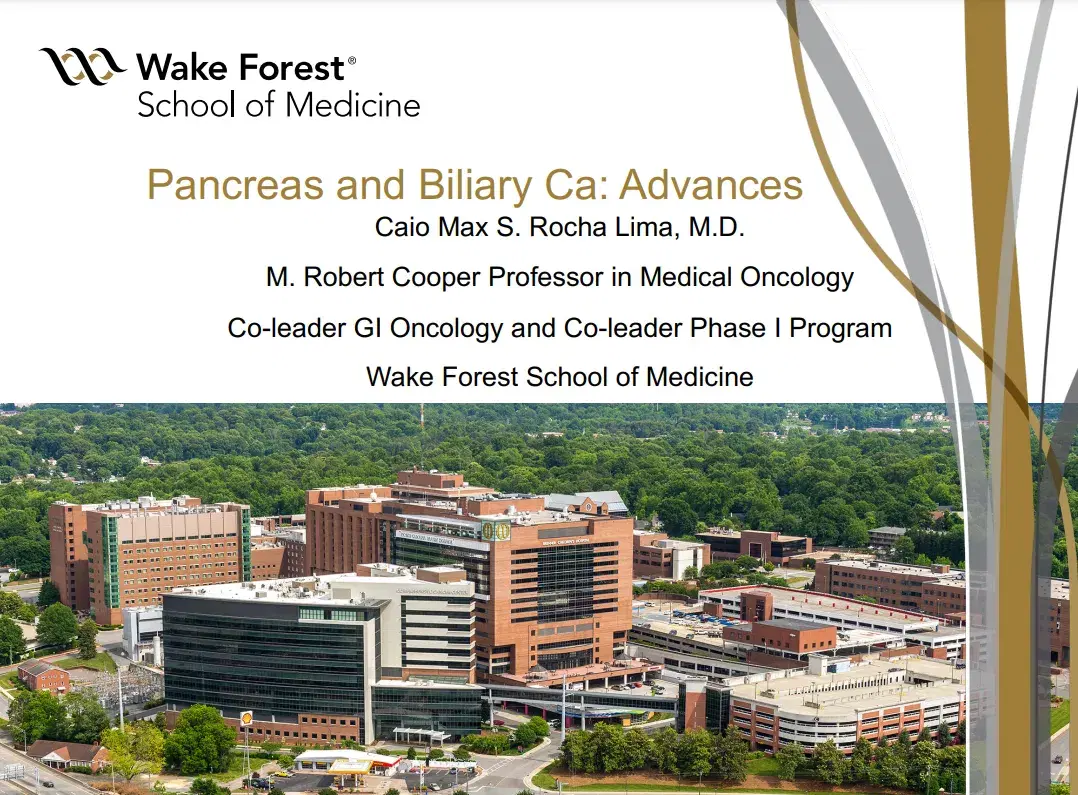 2024 MLS New Orleans | Master Lecture on Advances in Pancreatic and Biliary Tract Carcinomas