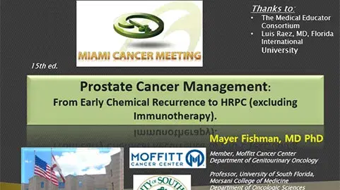 Prostate Cancer Management