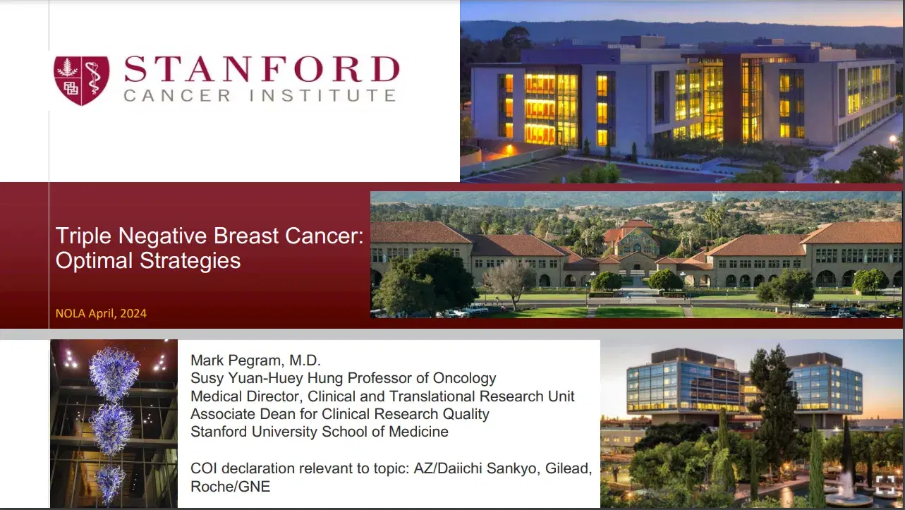 2024 MLS New Orleans | Master Lecture on Triple Negative Breast Cancer