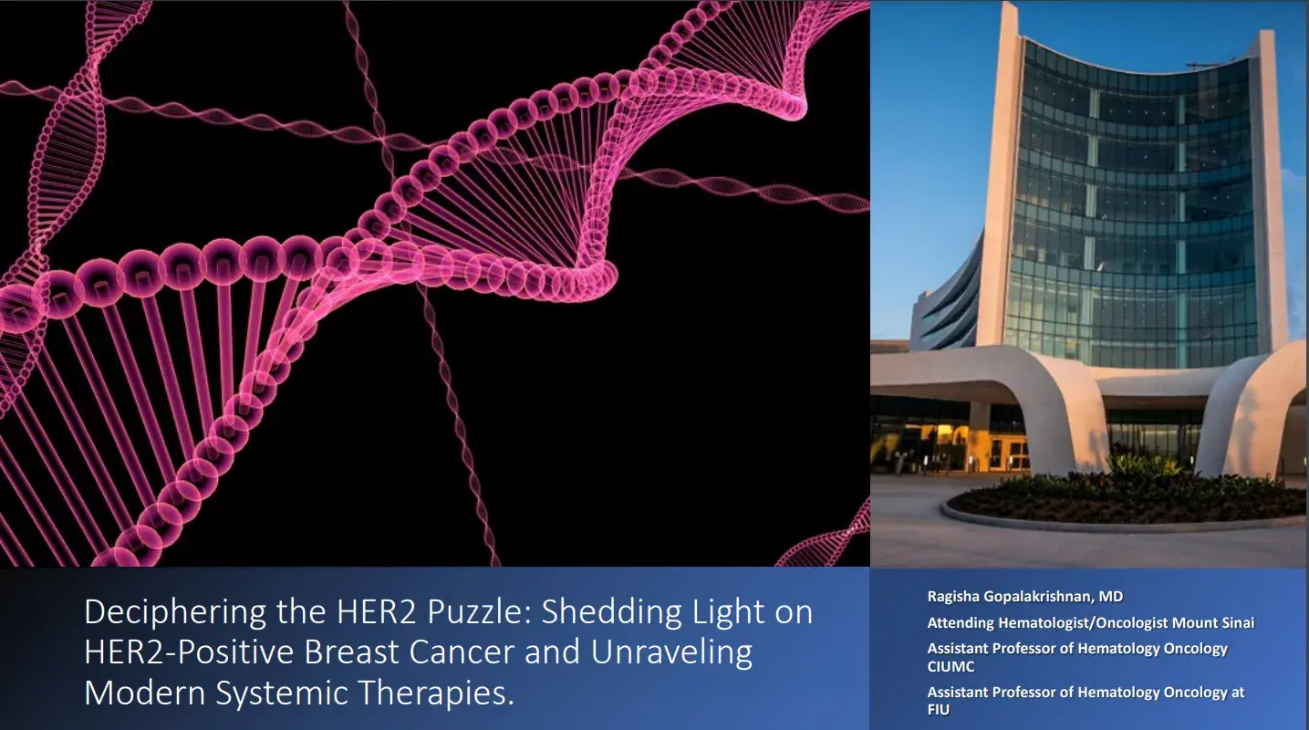 2024 MLS New Orleans | Master Lecture on HER-2 in Breast Cancer