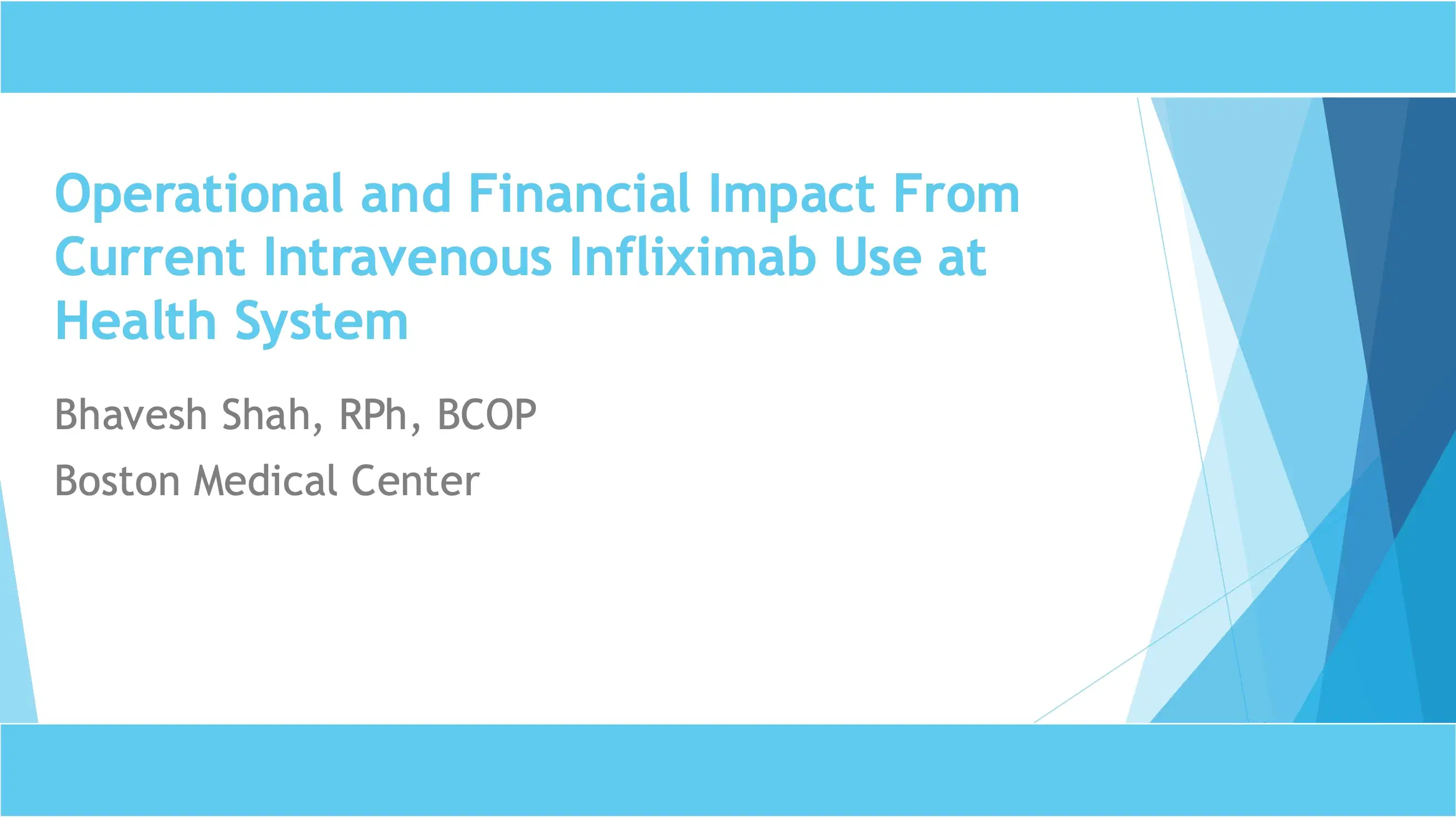 2025 SPS Puerto Rico | Infliximab Intravenous vs. Subcutaneous: Clinical and Practice Considerations