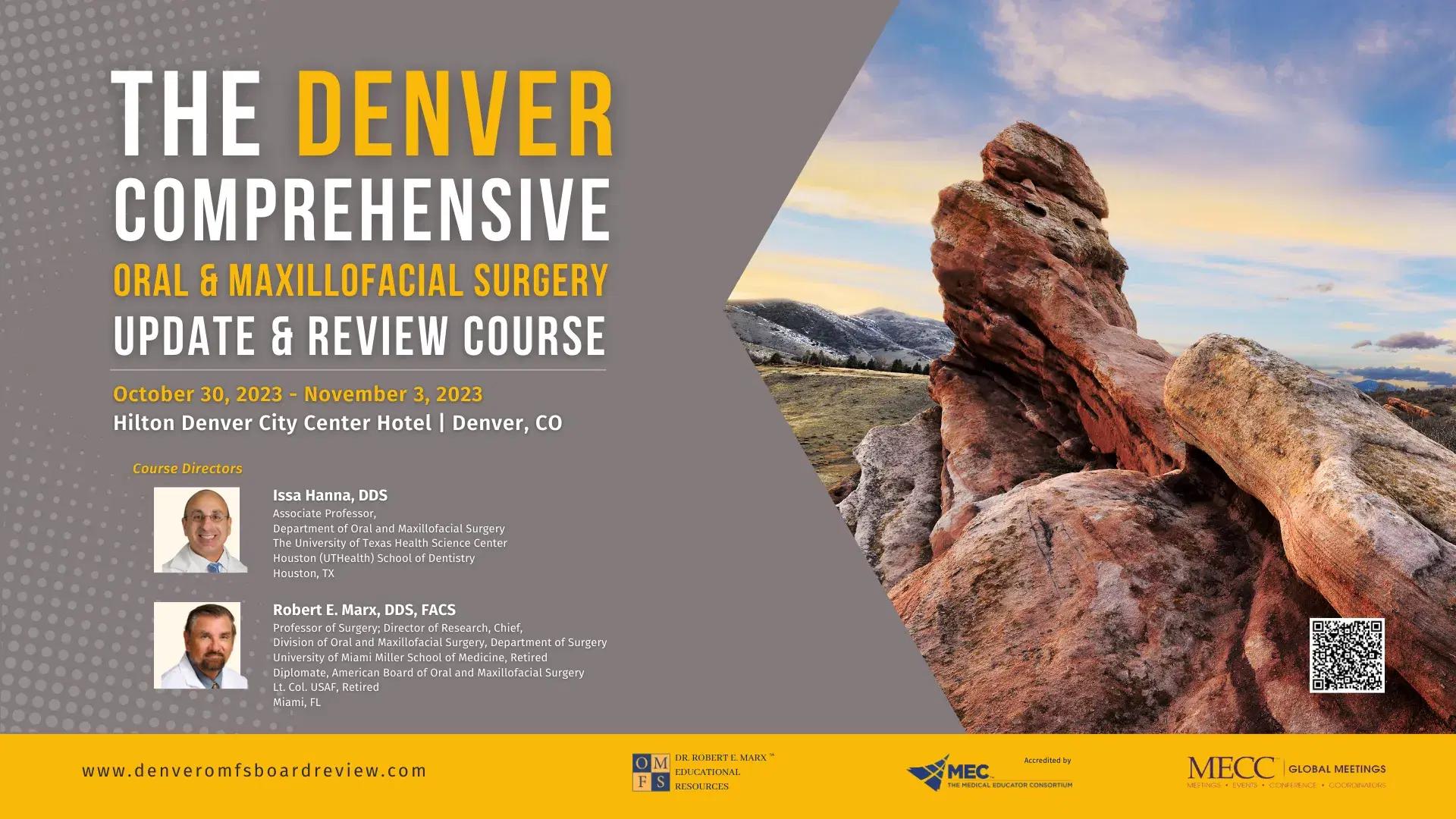 2023 Denver OMFS Update & Review Course Presentations