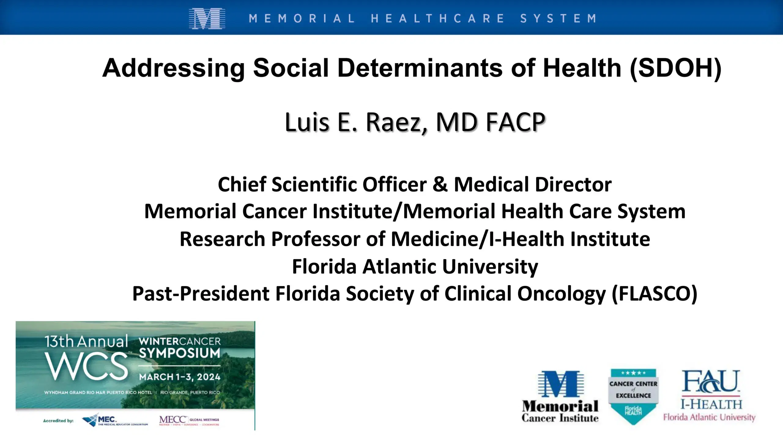 Addressing Social Determinants of Health (SDOH)