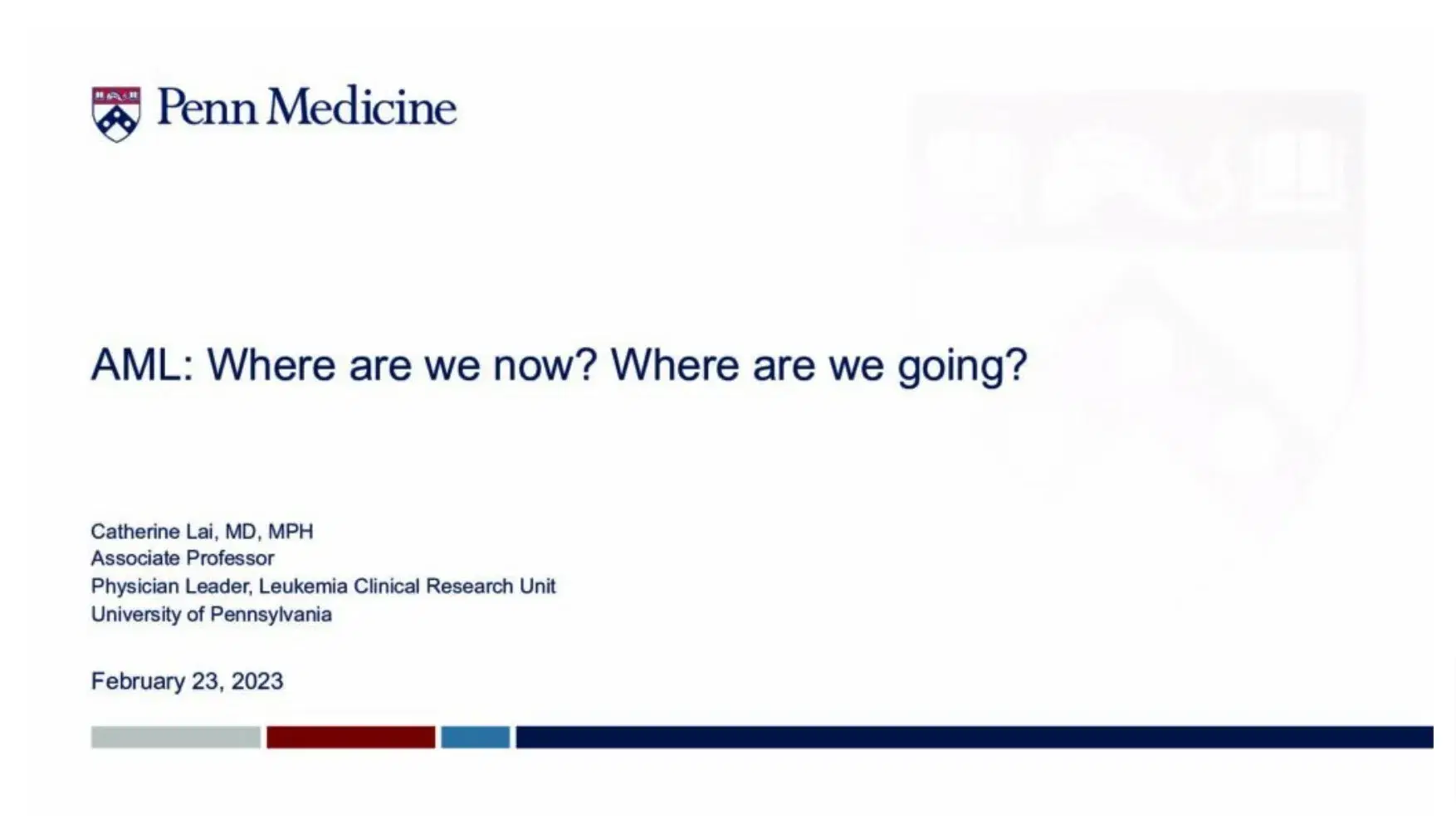 2024 PRIMO | AML: Where Are We Now and Where Are We Going?