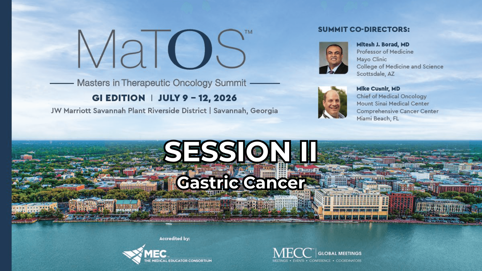 2026 MaTOS GI | Session II | Gastric Cancer