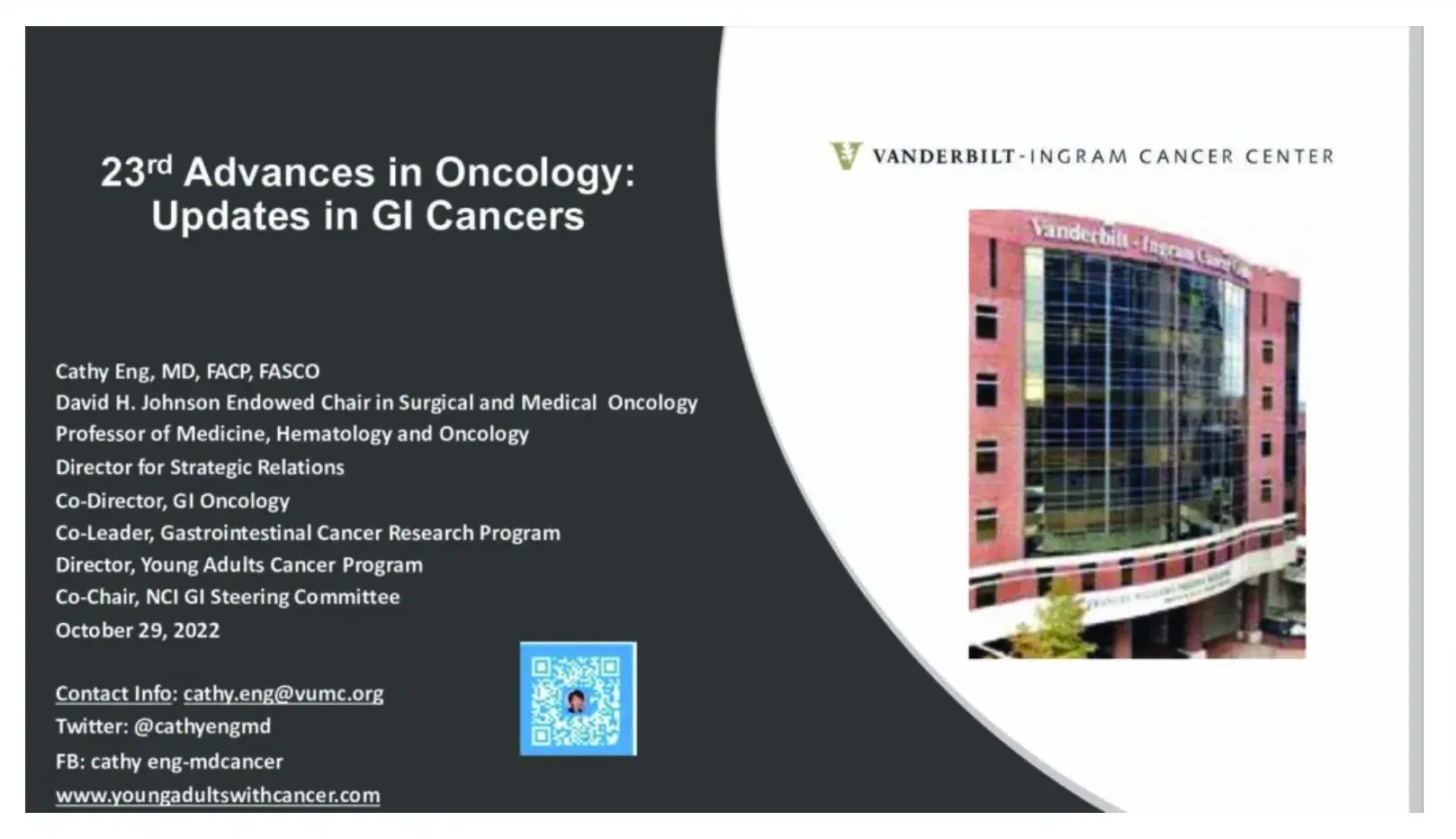 2022 AIO | Updates in Gastrointestinal Cancers