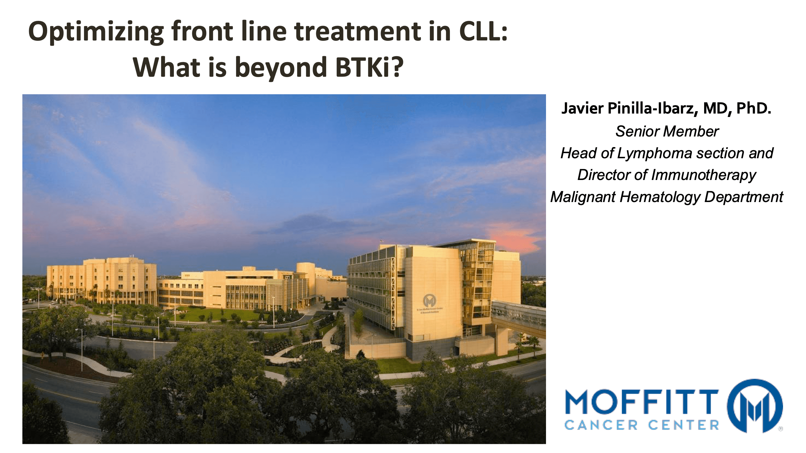 2026 NOSCM | Optimizing Front-Line Therapy in CLL: What is Beyond BTKIs?