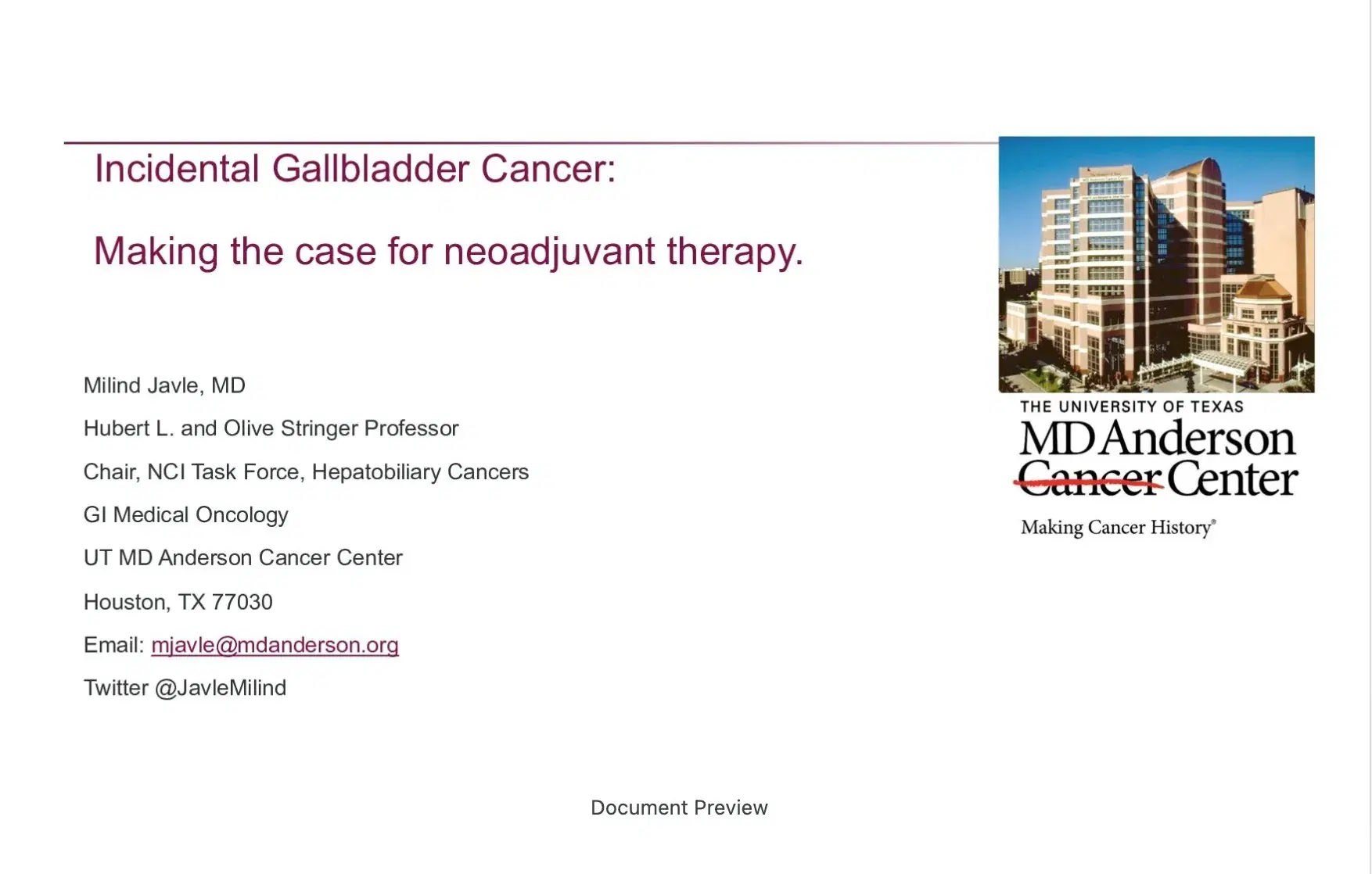 2023 UCT | Updates in Cholangiocarcinoma and Pancreas Cancer: What is new in Targeted Therapy or Immunotherapy?