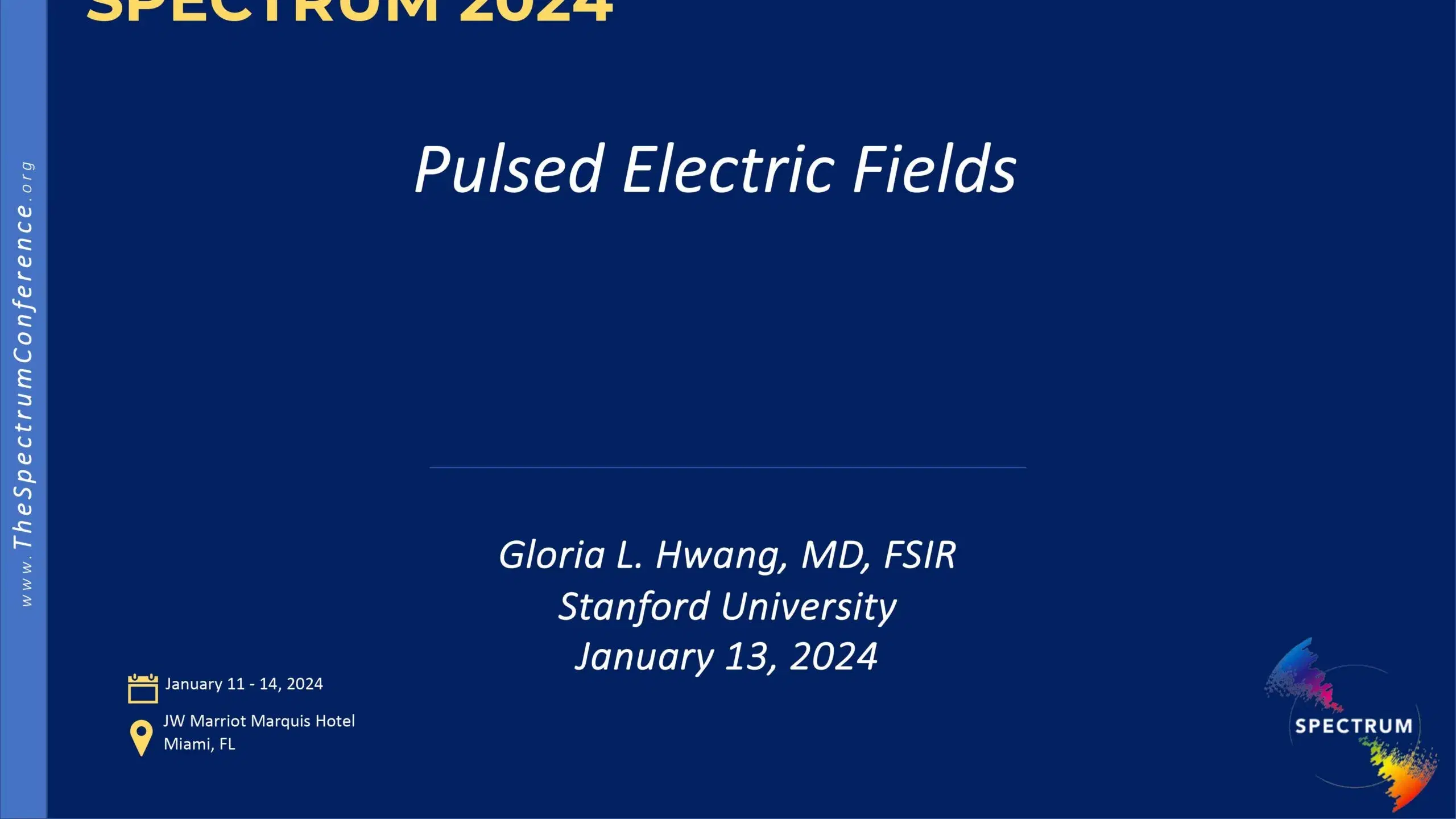 2024 SPECTRUM | Pulsed Electric Fields