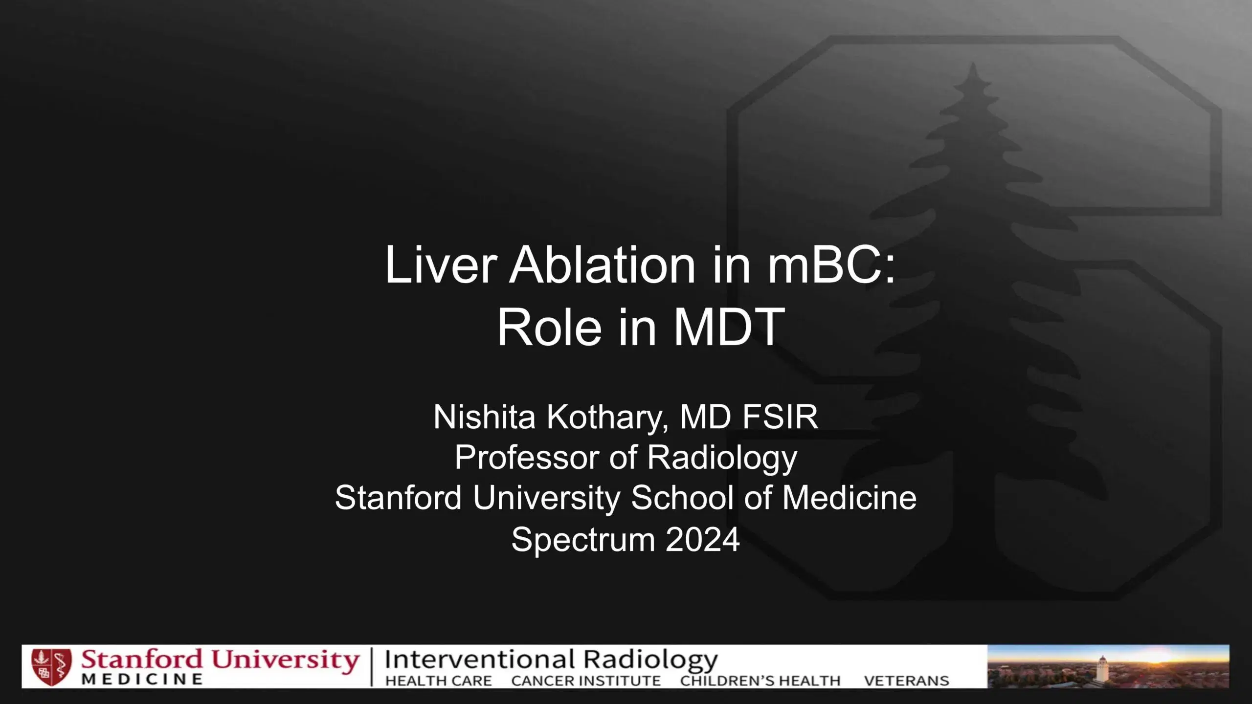 2024 SPECTRUM | Thermal Ablation of Breast Cancer Metastasis