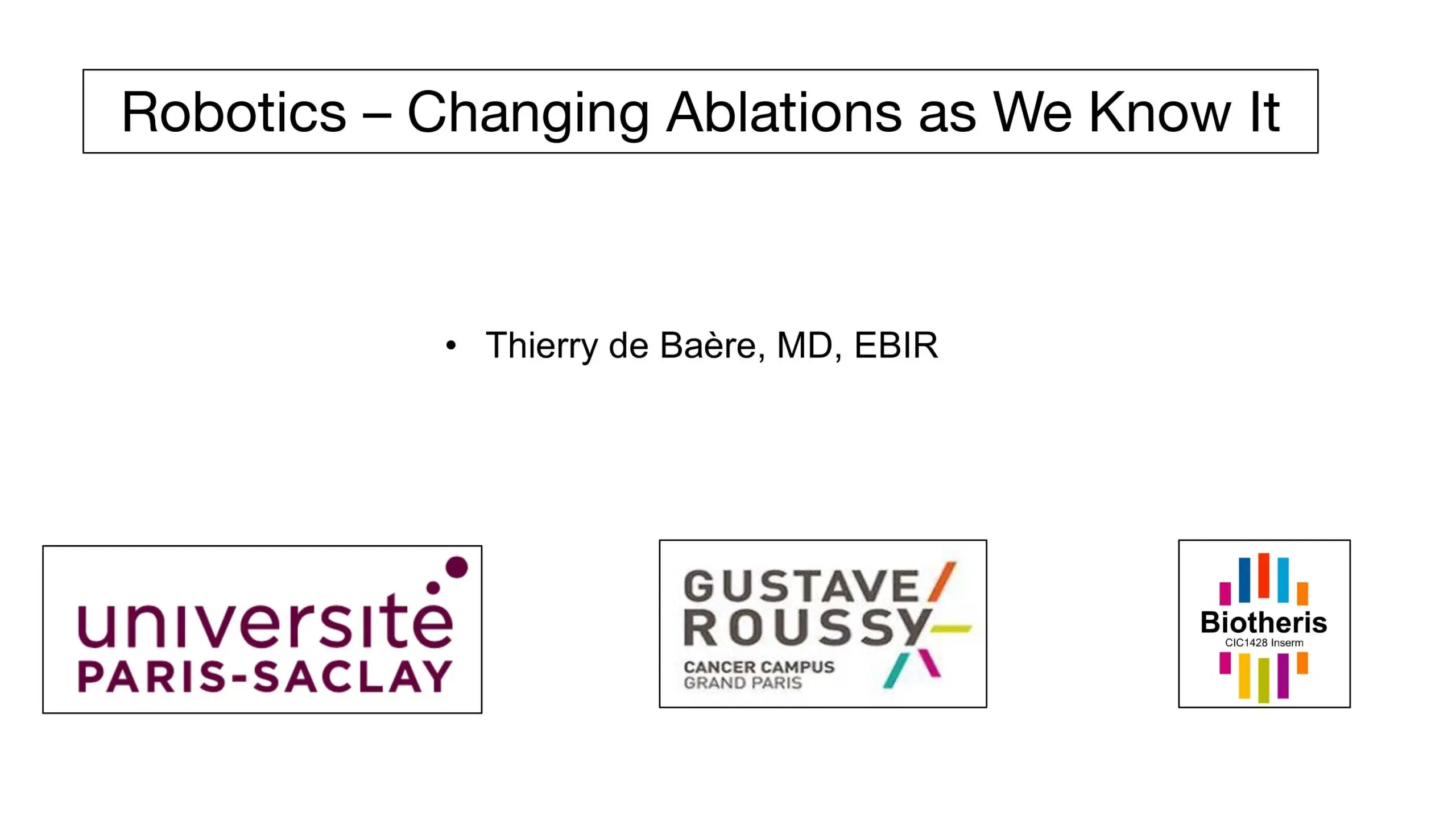 2024 SPECTRUM | Robotics – Changing Ablations as We Know It