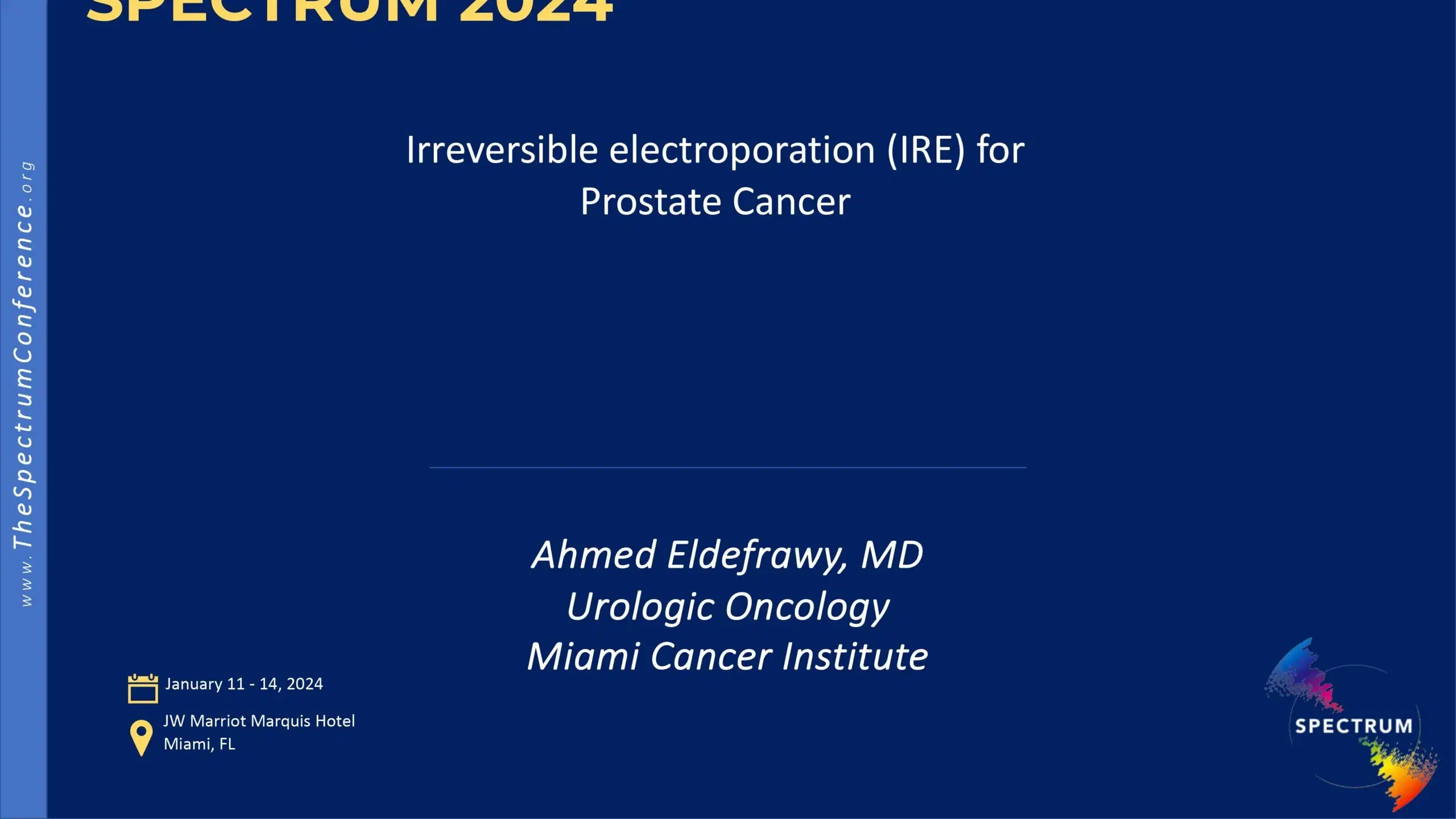 2024 SPECTRUM | IRE in prostate cancer
