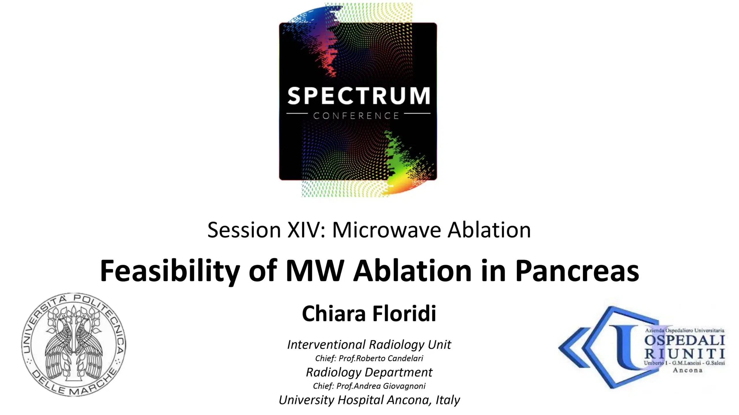 2024 SPECTRUM | Feasibility of MW Ablation in Pancreas