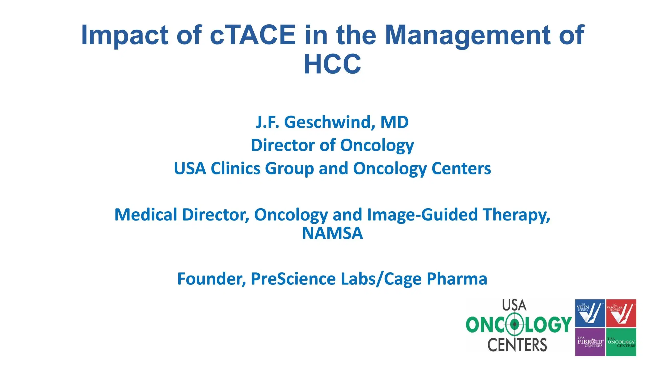 2024 SPECTRUM | Impact of c-TACE on the management of HCC