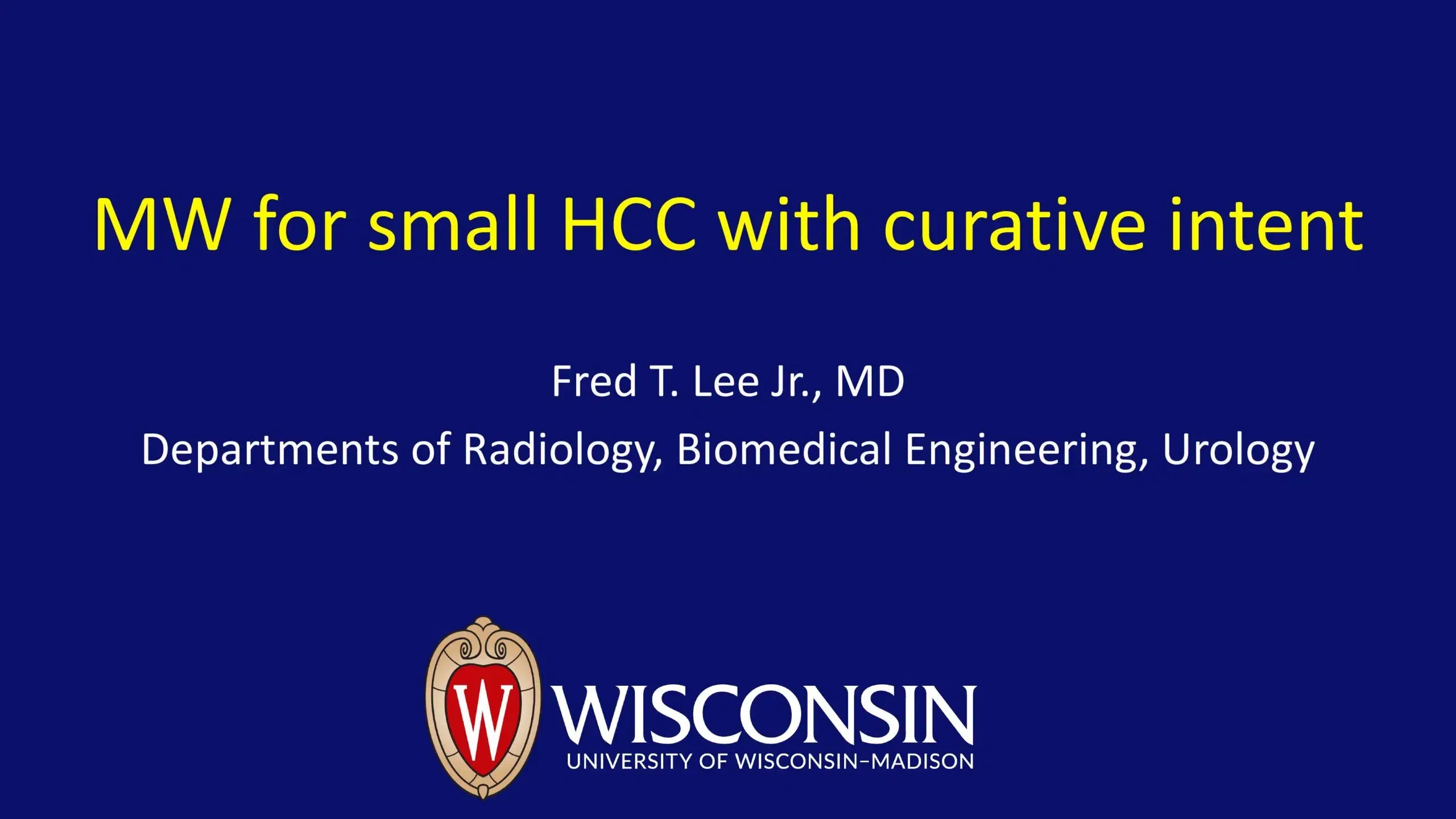 2024 SPECTRUM | Ablation with a curative intent in HCC