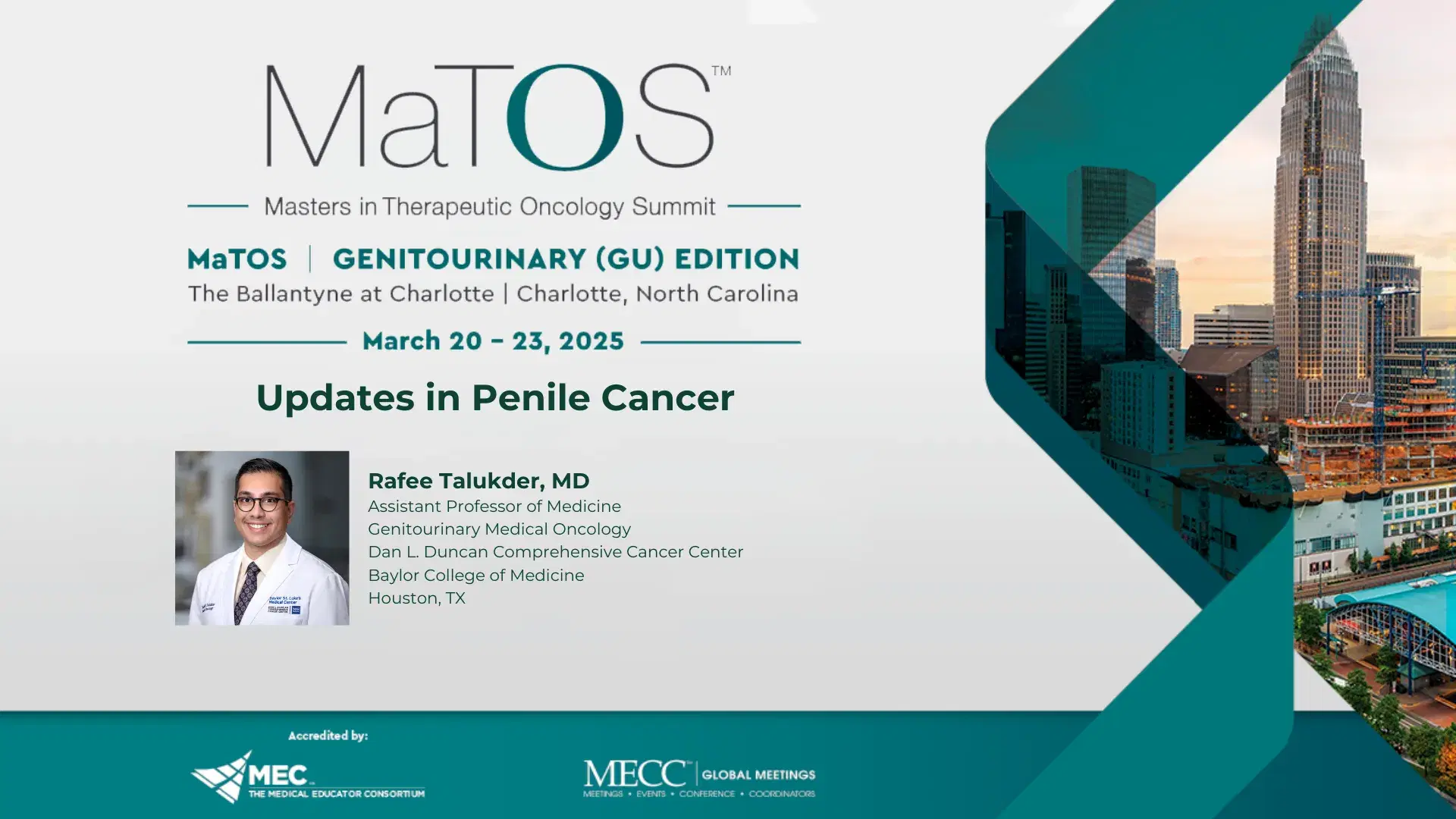 2025 MaTOS GU | Updates in Penile Cancer
