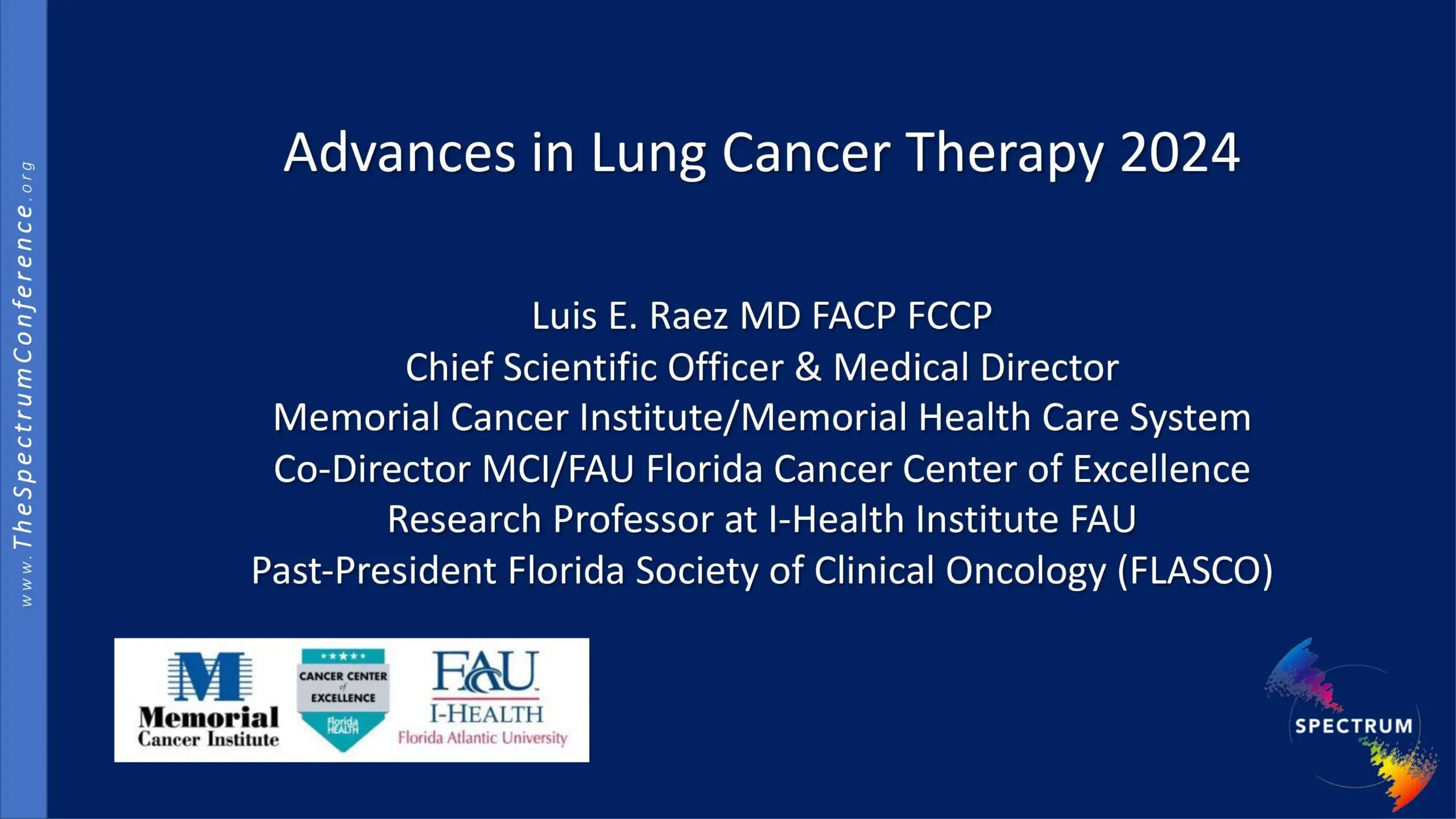 2024 SPECTRUM | Advances in chemotherapy in Lung cancer