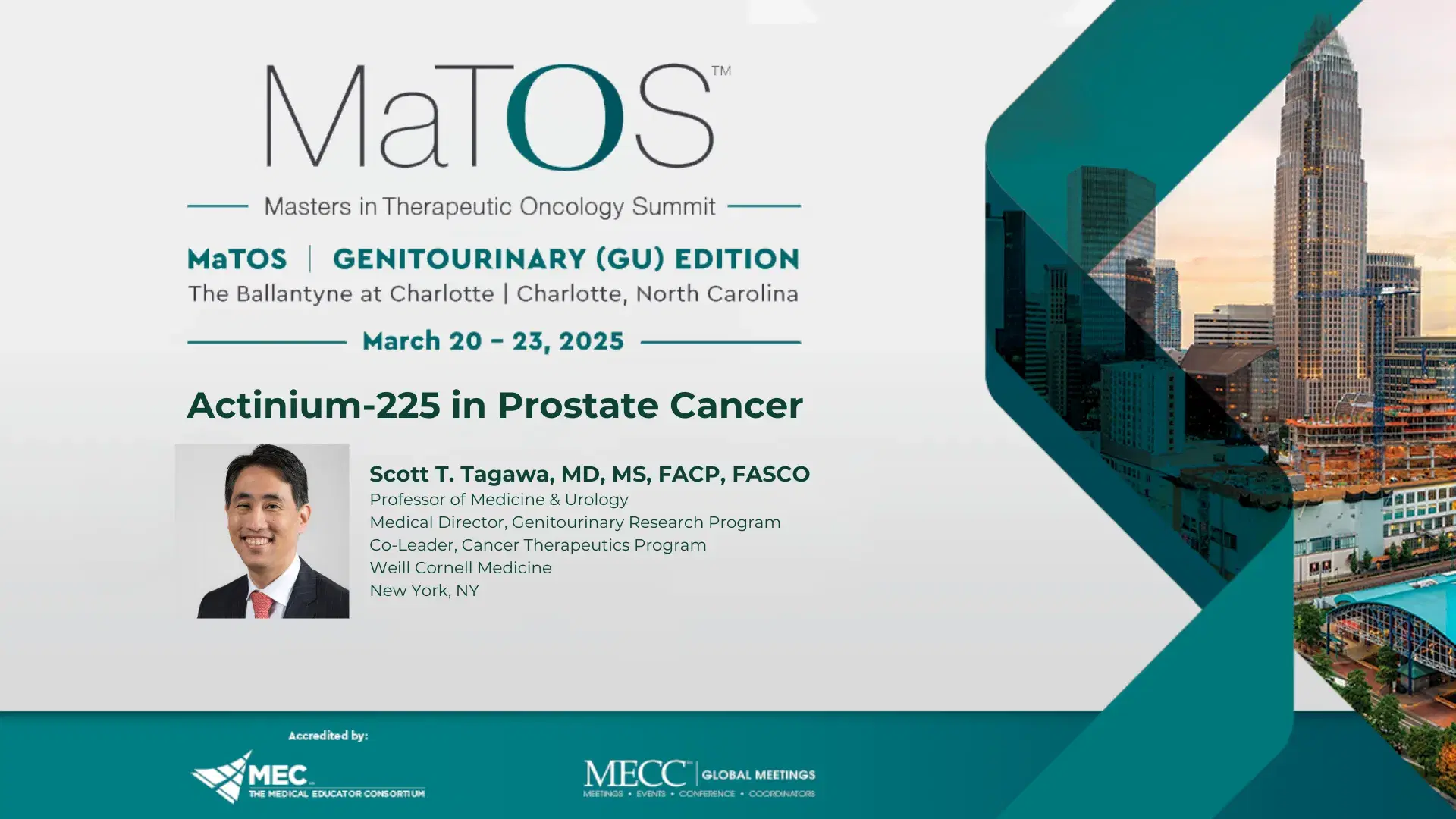 2025 MaTOS GU | Actinium-225 in Prostate Cancer