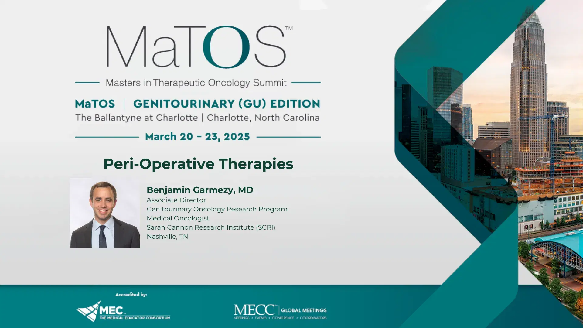2025 MaTOS GU | Peri-Operative Therapies