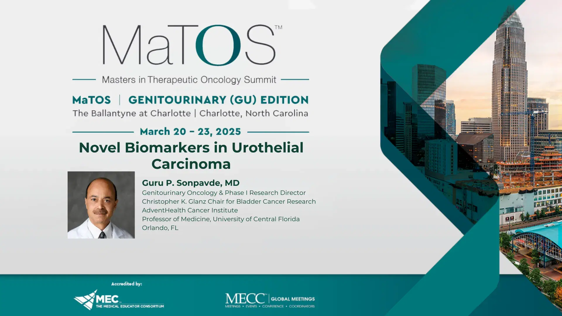 2025 MaTOS GU | Novel Biomarkers in Urothelial Carcinoma