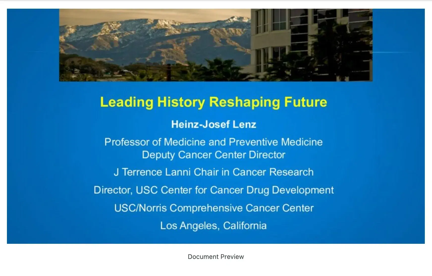 2023 CCC | Colorectal Cancer: State of the Art