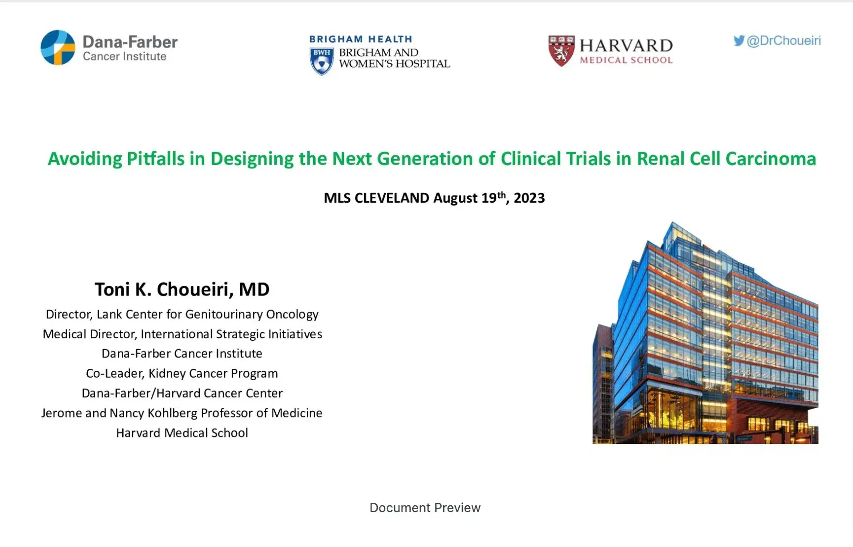 Evolution of Renal Cell Cancer Treatments since 2010