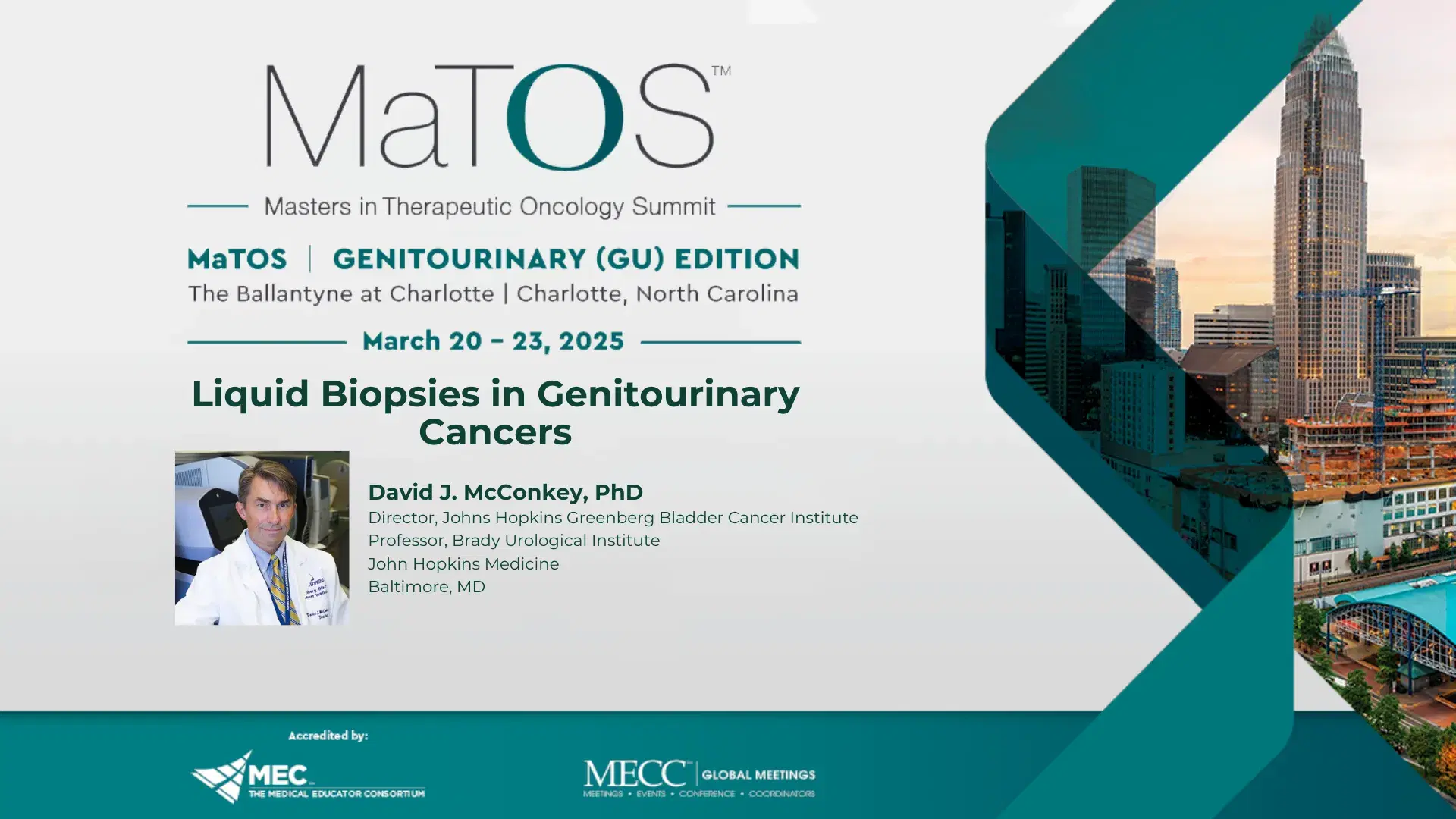 2025 MaTOS GU | Liquid Biopsies in Genitourinary Cancers