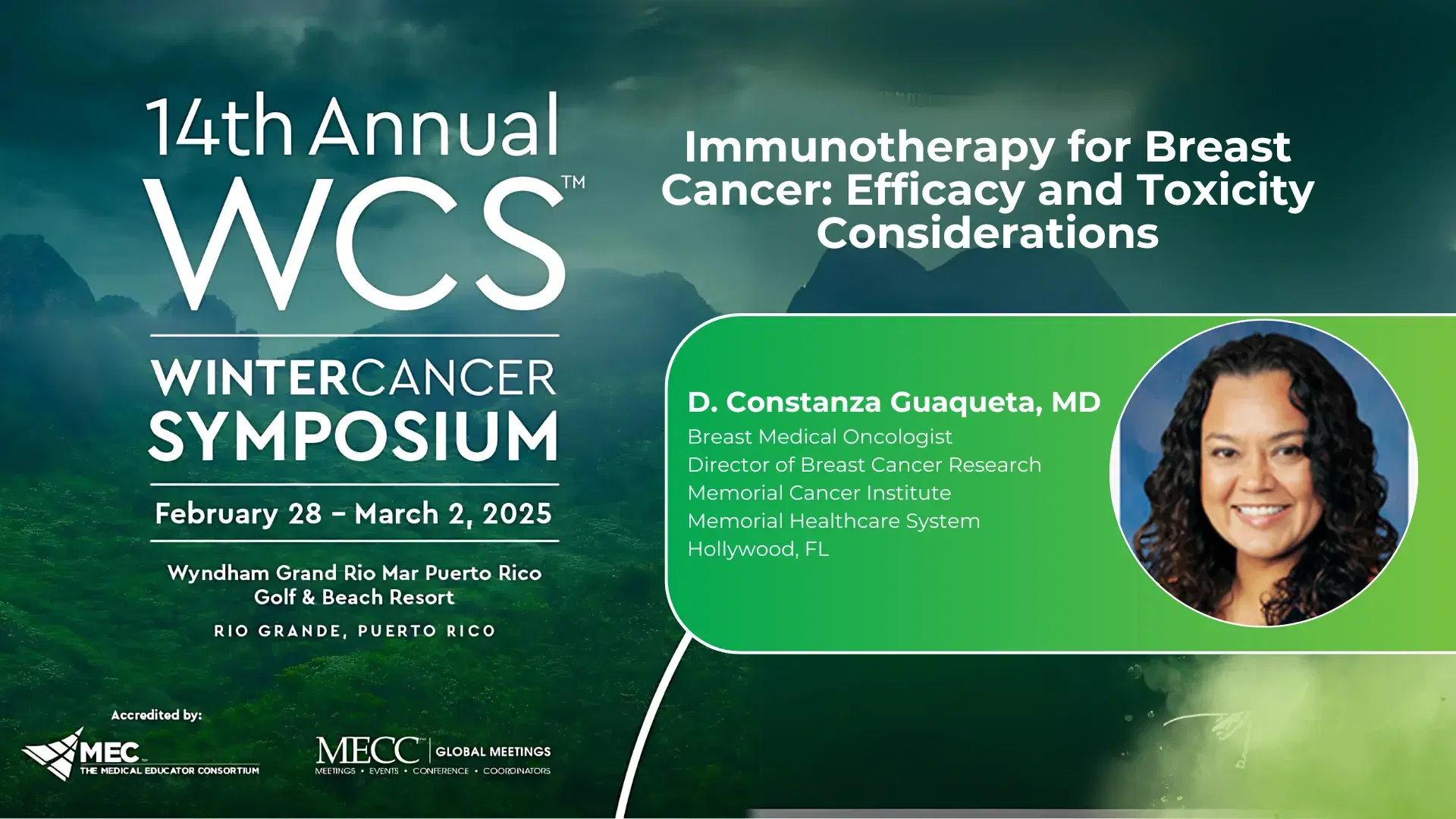 2025 WCS | Immunotherapy for Breast Cancer